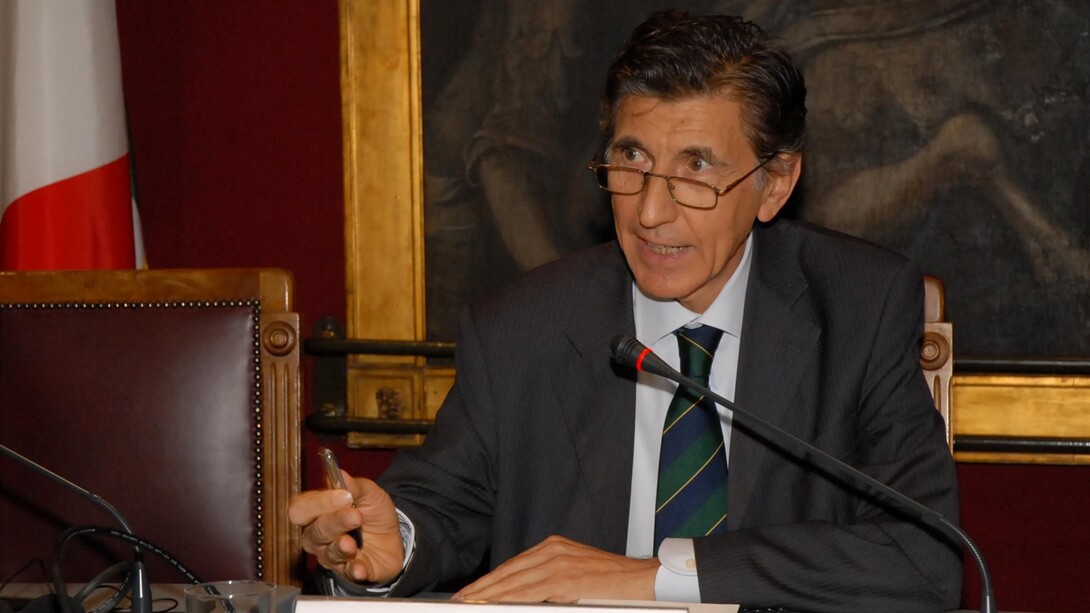 Enrico Pianetta nel 2012 presso la Sala del Mappamondo - Camera dei Deputati, Roma