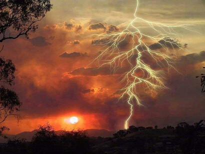Tormenta al amanecer