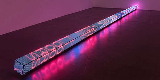 Jenny Holzer. Courtesy of Hauser & Wirth
