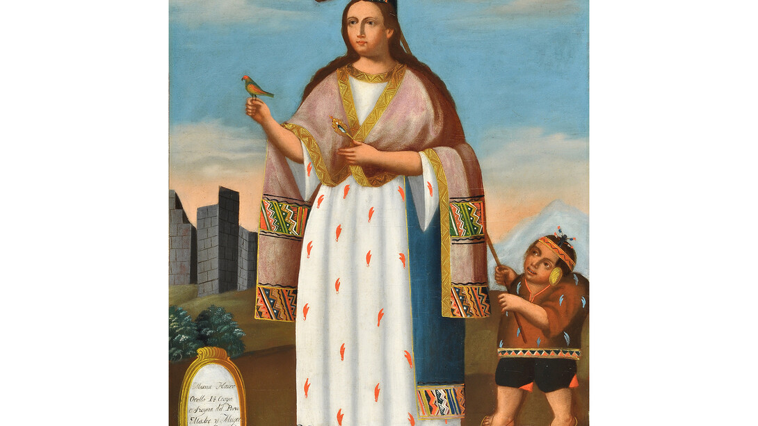 Unidentified Artist . Mama Ocllo, 1835/45 . Carl and Marilynn Thoma Collection.