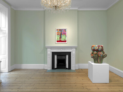 Ruby Neri, Chorus, exhibition view. Courtesy of Galleria Massimo De Carlo 