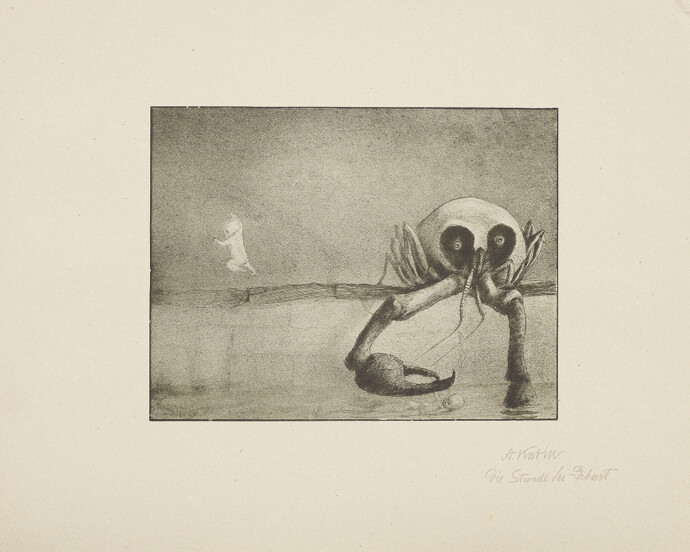 The Hour of Birth. Courtesy of Leopold Museum 