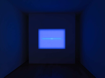 James Turrell, Path taken, exhibition view. Courtesy of Almine Rech