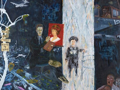 Tadanori Yokoo, Homeland © 2019, Collection of the Artist (Deposited in Yokoo Tadanori Museum of Contemporary Art Tokyo)