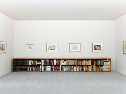 Ernst Ludwig Kirchner erfindet sich neu, ausstellungsansicht. Mit freundlicher genehmigung der Galerie Henze und Ketterer