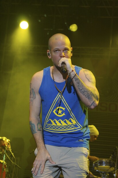 Residente, de Calle 13, en Supersónico. Foto: Catalina María Johnson