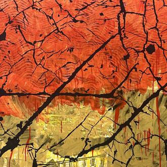 Ibrahim Miranda, Tormenta fractal (detail), 2016. Courtesy of Diana Lowenstein Gallery