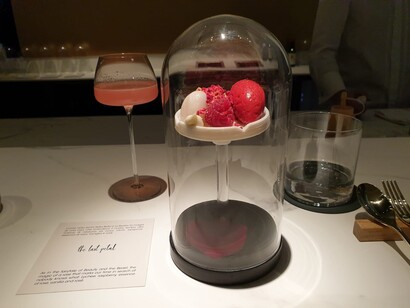 Ogni portata è abbinata a un drink 