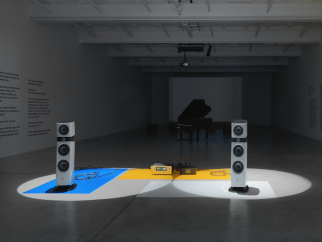 Liam Gillick, Exhibition view. Courtesy of Galerie Eva Presenhuber