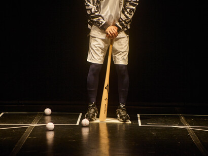 Toshiki Okada,God Bless Baseball. Photo: Asian Arts Theatre (Moon So Young) © MCA Chicago. 