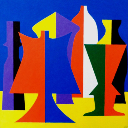 Paolo Remondini, Senza titolo, 2014, acrilico su tela, 40 x 40 cm