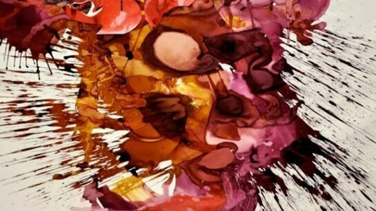Le Guo, Multichrome Painting - English Red, Chinese Rouge and Indian Yellow, 2012, 152 x 201cm, Ink and pigment on paper
