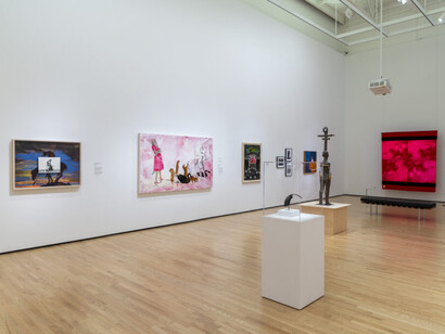 Various artists, Illustrating agency, exhibition view. Courtesy of The Baltimore Museum of Art