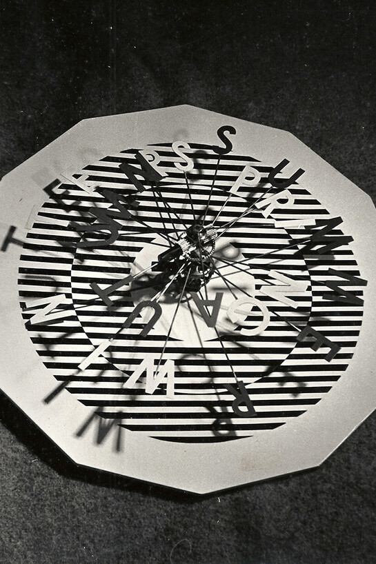 Ken Cox, Seasons Clock, 1965, metal, wood, mixed media, c. Ken Cox Estate