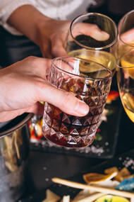 A group of friends having a toast