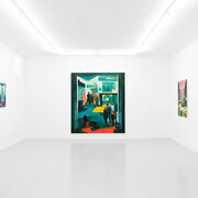 Willem Andersson, In the lee of land, exhibition view. Courtesy of Belenius