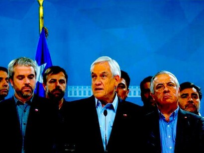 Piñera y (algunos de) sus ministros (y exministros)