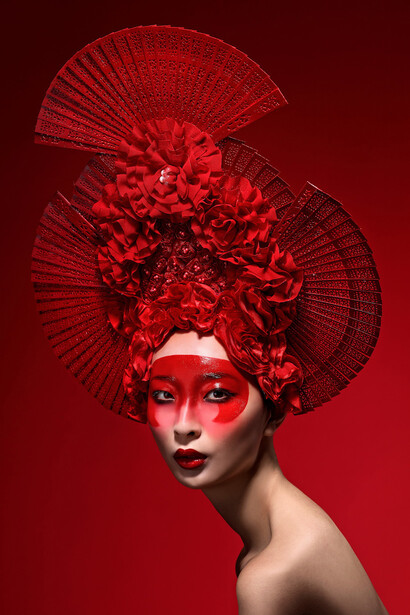 Lindsay Adler; Serie de fotografías de moda en rojo