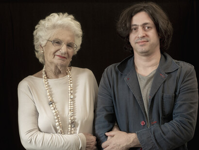 Liliana Segre e Yuval Avital. Foto di Paul Richard Cecchini