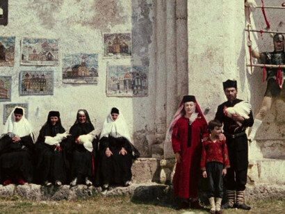 The Color of Pomegranates depicts the life of Sayat-Nova from childhood to death, with a focus on his creative life and his relationships with women, especially his muse. Directed by Sergei Parajanov, the film was released in October 1969 in Armenian, Azerbaijani, and Georgia