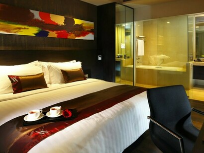 Habitación en el Hotel Akmani en Yakarta, indonesia