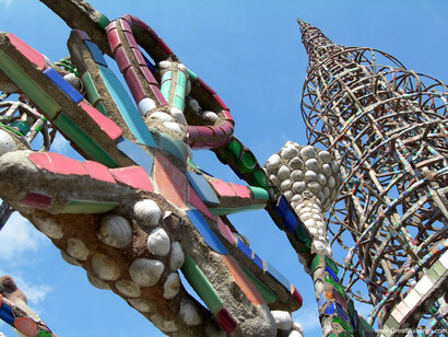 Decorations of Watts Towers
