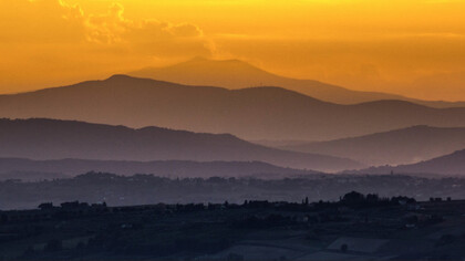 Assisi sunset, ph. Michael Stillwater