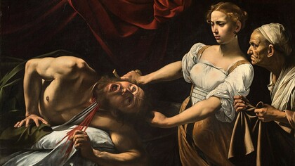 Giuditta e Oloferne, Caravaggio, (1598–1599). L'influenza di Caravaggio sulla scena artistica, analizzando il suo rapporto con l'oscurità, il sangue e la morte e il modo in cui questi elementi influenzano le sue opere