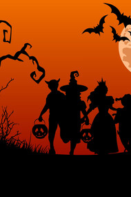 The night of Halloween