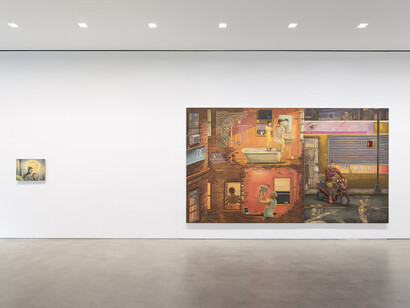 Aaron Gilbert, World without end, exhibition view. Courtesy of Gladstone Gallery