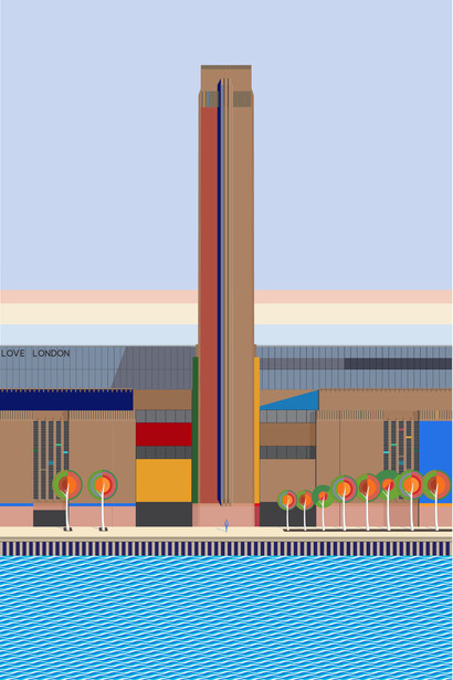 Alex Jeffries, Tate Modern in autumn