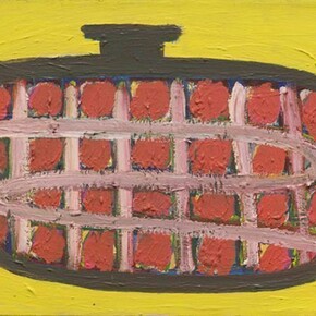 Frederick Hayes, RD #25, 2002, acrylic on canvas, 12 x 16 inches