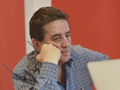 Luis García Montero durante un acto público