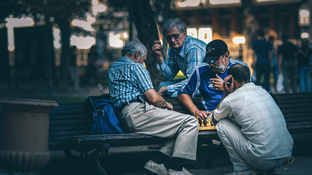 A group of friends reflect on life