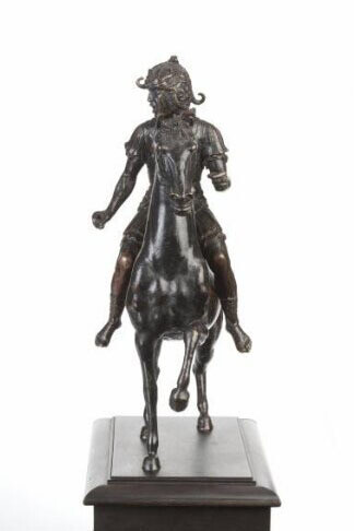 Andrea Riccio, Le Cavalier Hurlant, détail