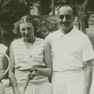 Family Geymüller and the Kamenice Nad Lipou Castle, piece in exhibition. Courtesy of Kamenice nad Lipou Chateau