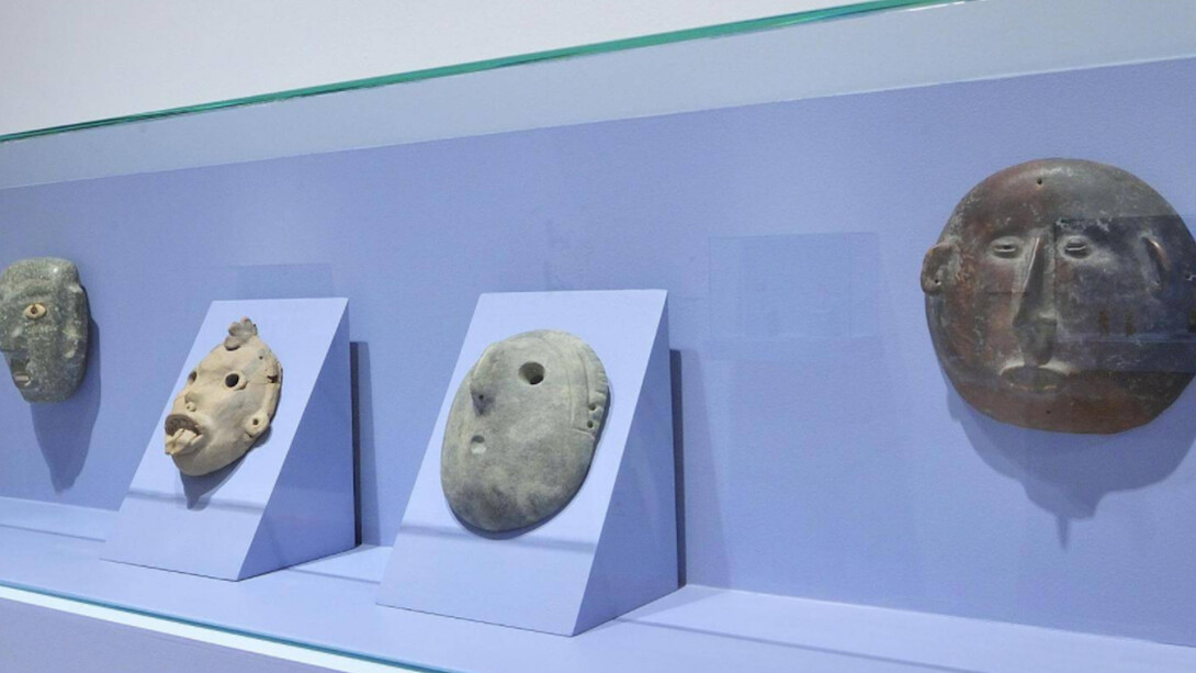 Vislumbres de la bóveda, Exhibition view. Courtesy of Museo Amparo 