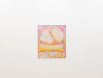 Laurie Nye, The battlefield where the moon says I love you, exhibition view. Courtesy of Uffner & Liu Gallery