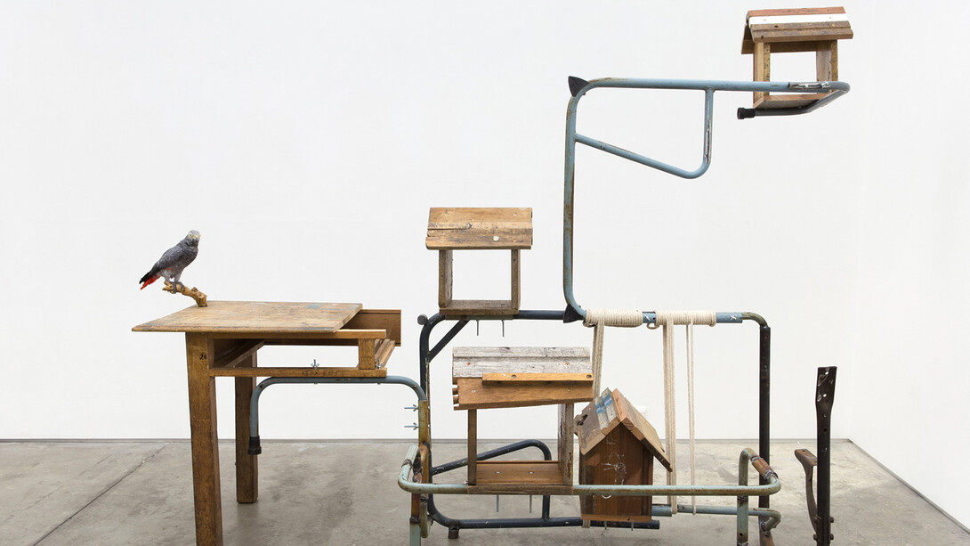 Kemang Wa Lehulere, Exhibition view. Courtesy of Maxxi