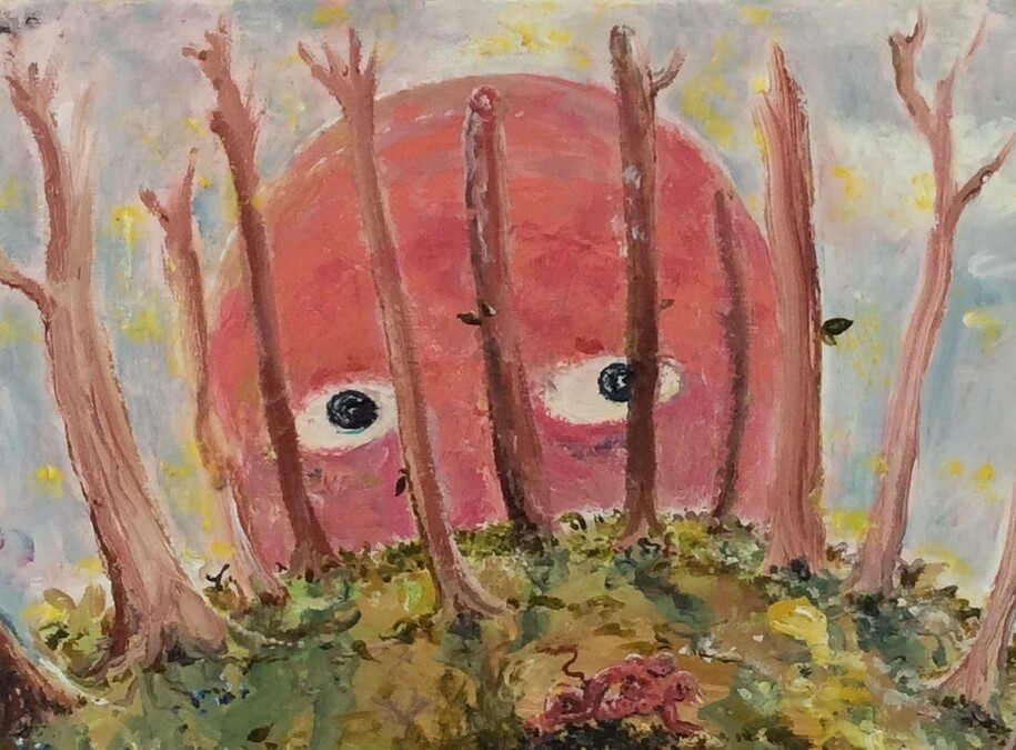 Peter Burns, The Watching Forest, image courtesy of Fenderesky Gallery