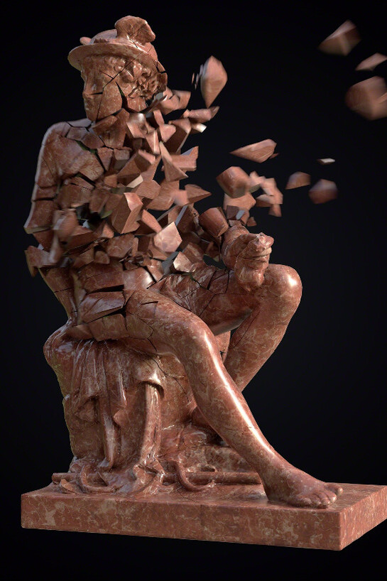 Mercury I 02 by Banz & Bowinkel (2017), Computer Generated Image, Fine Art Print, 140 x 105 cm, 1 + 1 AP | Courtesy of Roehrs & Boetsch