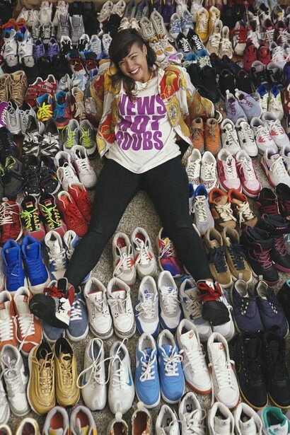 Una "sneakerhead"sobre su colección de zapatillas
