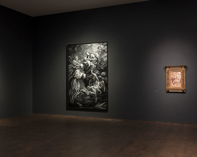 Glenn Brown. Courtesy of 	Gagosian Gallery