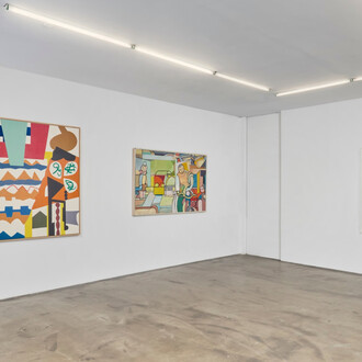Various artists, The sum of all parts, exhibition view. Courtesy of Tibor de Nagy Gallery