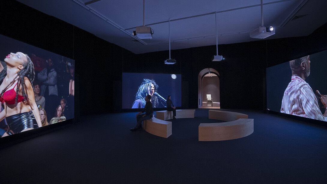 Ralph Lemon, Ceremonies out of the air, exhibition view. Courtesy of MoMA PS1