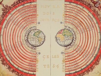 Modelo geocéntrico de Bartolomeu Velho (1568)