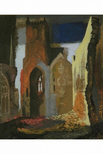 John Piper, St Mary le Port, Bristol 1940, Tate