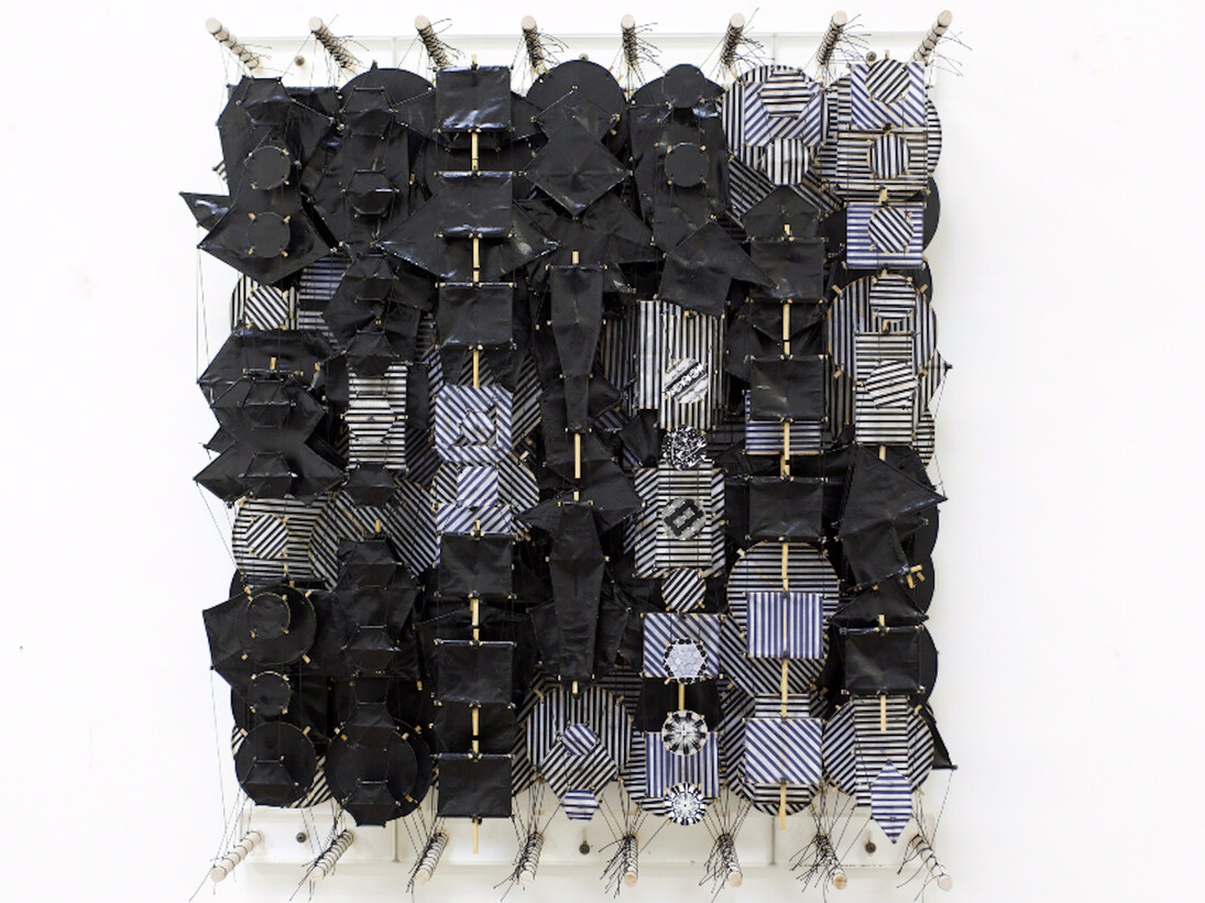 Jacob Hashimoto. Courtesy of Anglim Gilbert Gallery