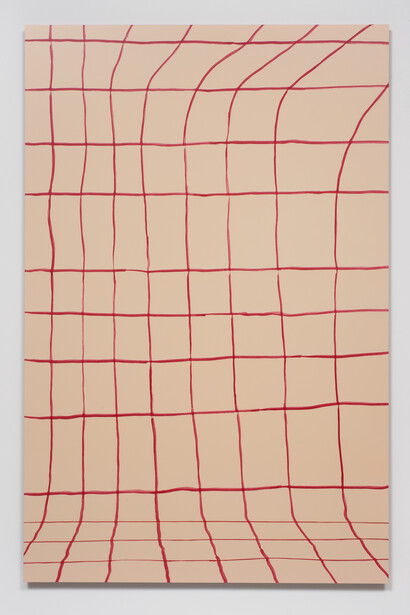 Gina Osterloh, "Grid # 3", 2014, Series: "The implied body, photo series as resistance to the singular hegemonic magnus opus, repetition and marks for the camera, hold identity lightly my dear, nothing to see here there never was.". Courtesy of the Artist, and François Ghebaly, Los Angeles.