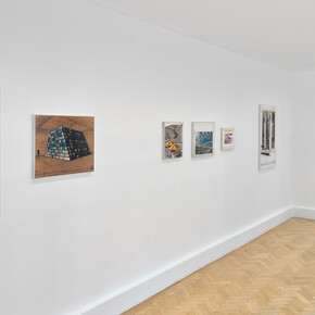 Christo, exhibition view. Courtesy of Gagosian Gallery